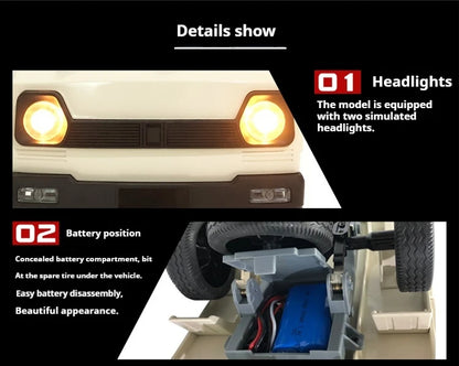 WPL D12 RC Simulation rc Drift Truck