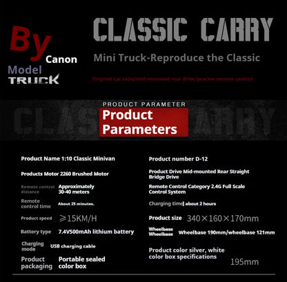 WPL D12 RC Simulation rc Drift Truck