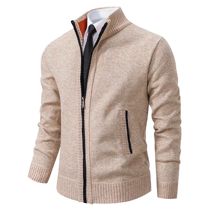 Men's Warm Casual Sports Coat Zipper