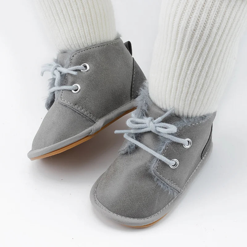 Winter Warm Cotton Anti-slip Sole Toddler Shoes