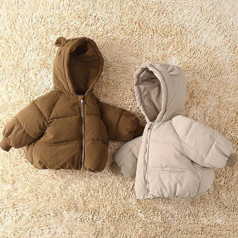 Warm plush outerwear

