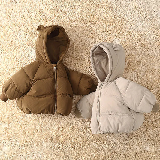Warm plush outerwear

