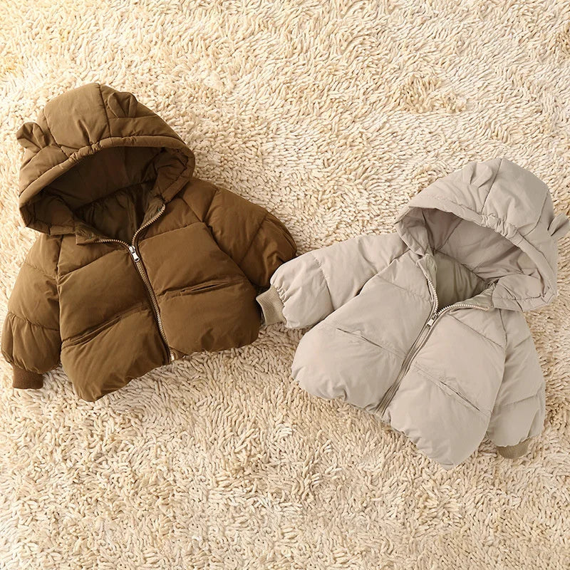 Warm plush outerwear

