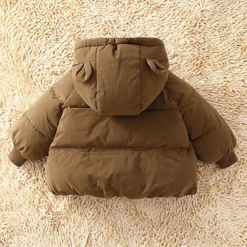 Warm plush outerwear

