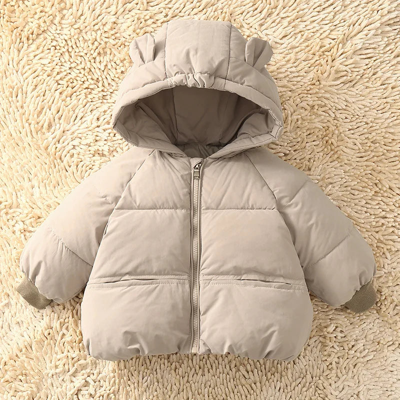 Warm plush outerwear

