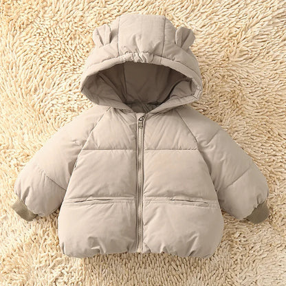 Warm plush outerwear

