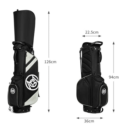 Water-Resistant Lightweight Golf Bag with Stand Design