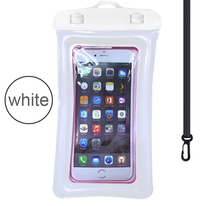 Waterproof Floating Swim Bag Phone Case for Various Devices
