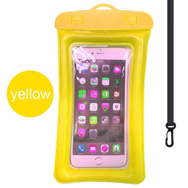 Waterproof Floating Swim Bag Phone Case for Various Devices
