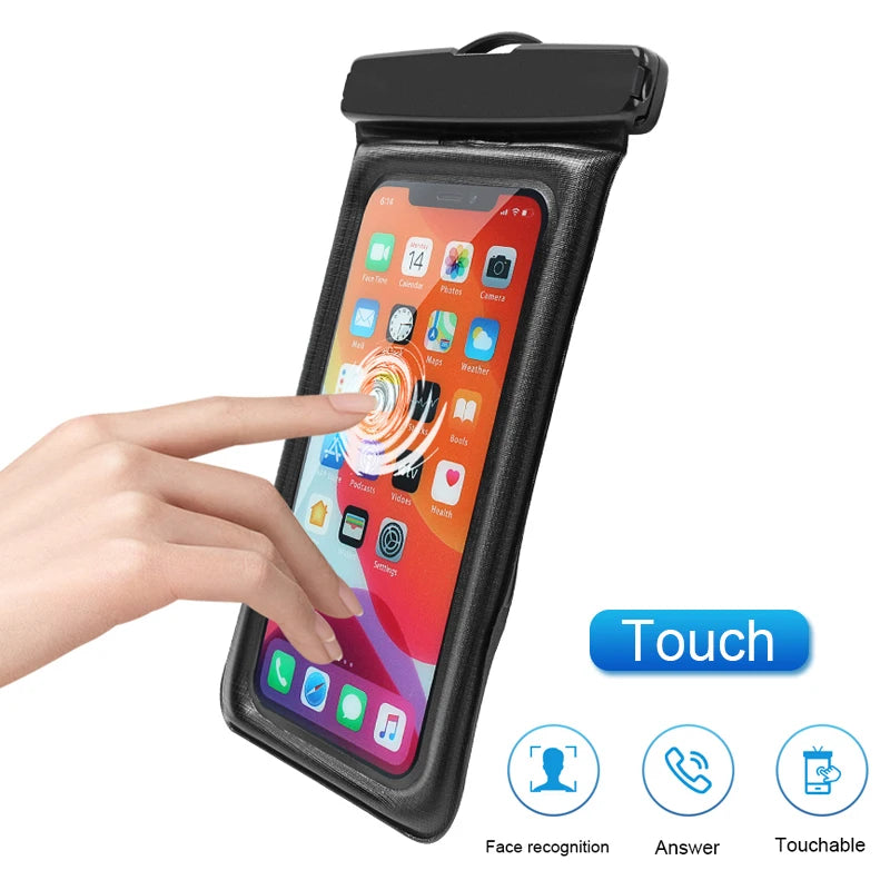 Waterproof Floating Swim Bag Phone Case for Various Devices
