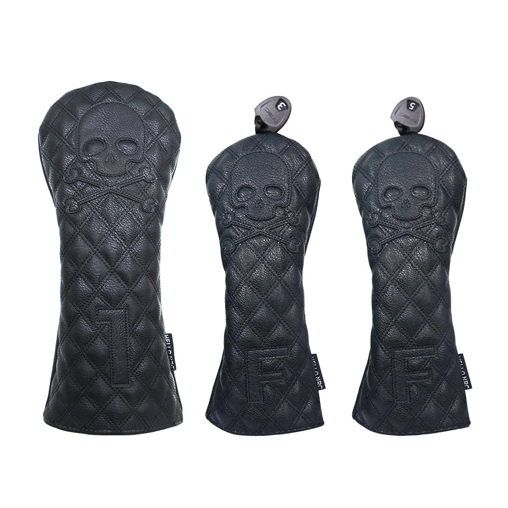 Waterproof Skull Golf Club Covers