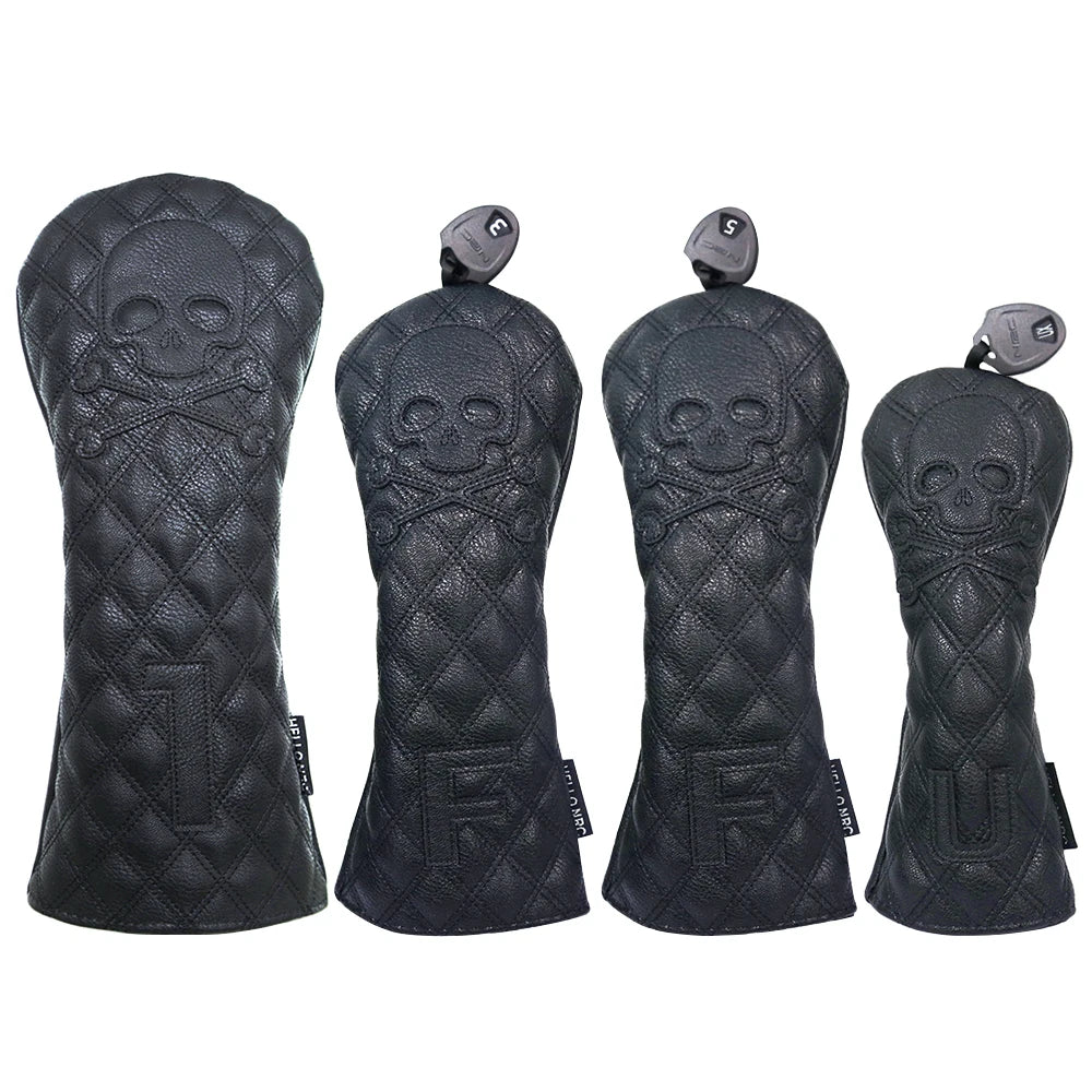 Waterproof Skull Golf Club Covers