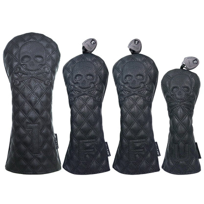 Waterproof Skull Golf Club Covers