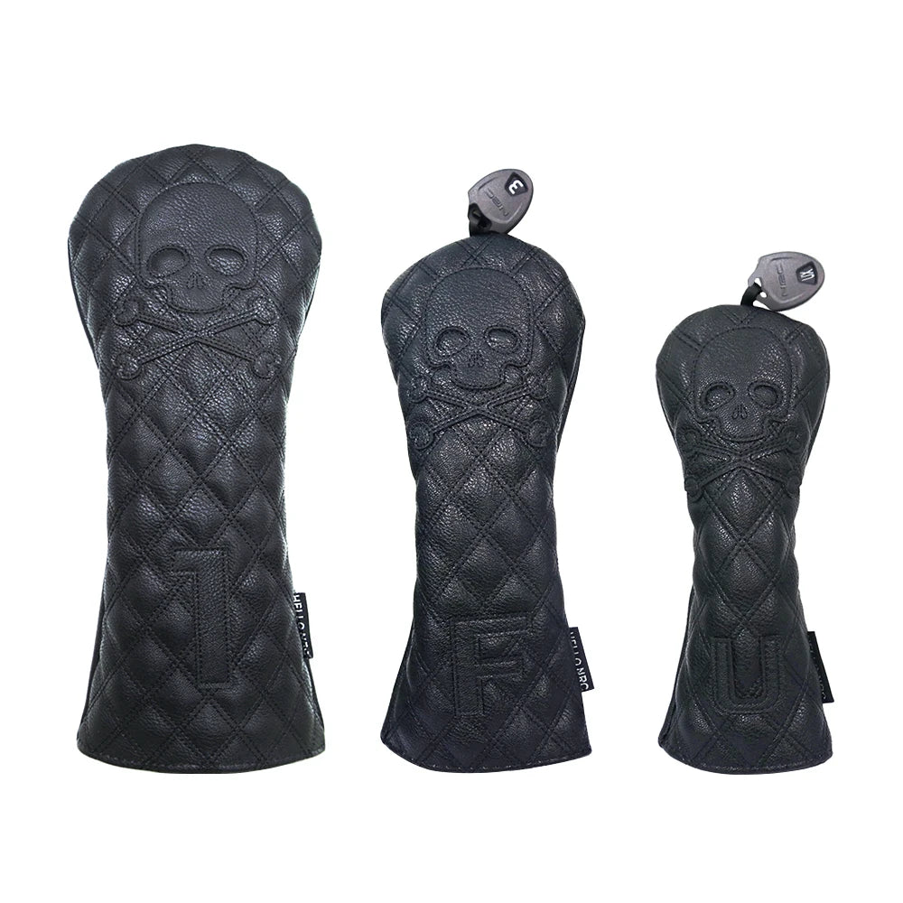 Waterproof Skull Golf Club Covers