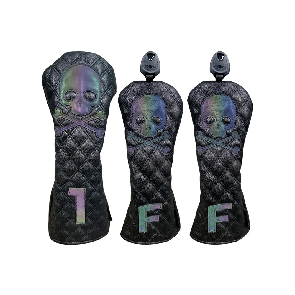 Waterproof Skull Golf Club Covers