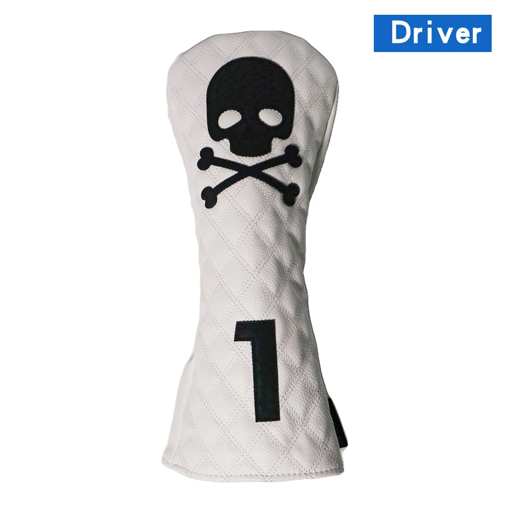 Waterproof Skull Golf Club Covers