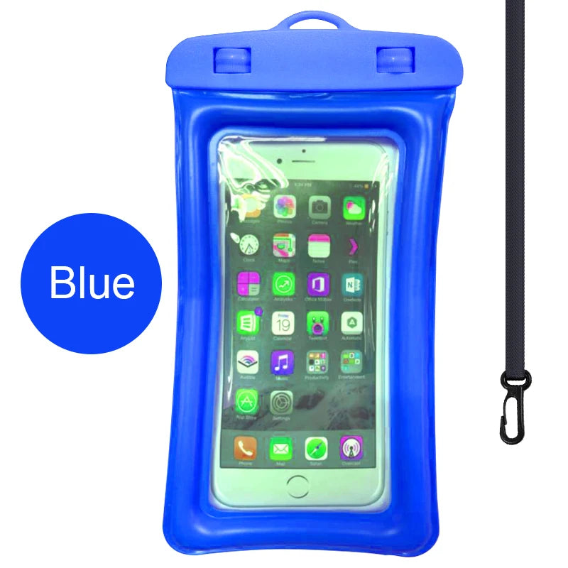 Waterproof Floating Swim Bag Phone Case for Various Devices
