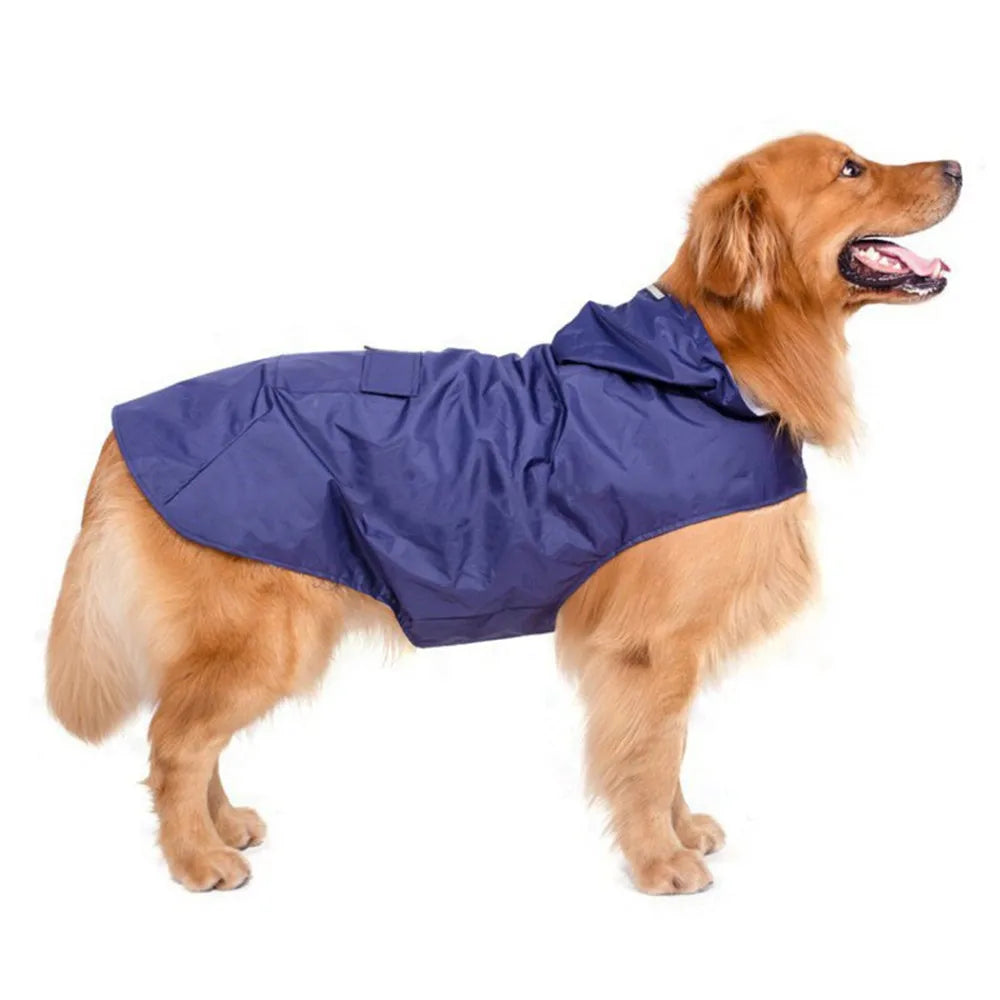 Waterproof Hoodie Small Large Dog Rain Coat