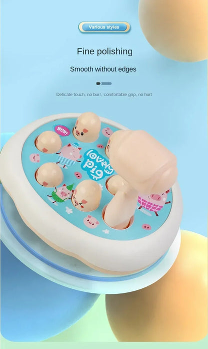 Whac-A-Mole Montessori Baby Toys Educational Animal Theme Knocking