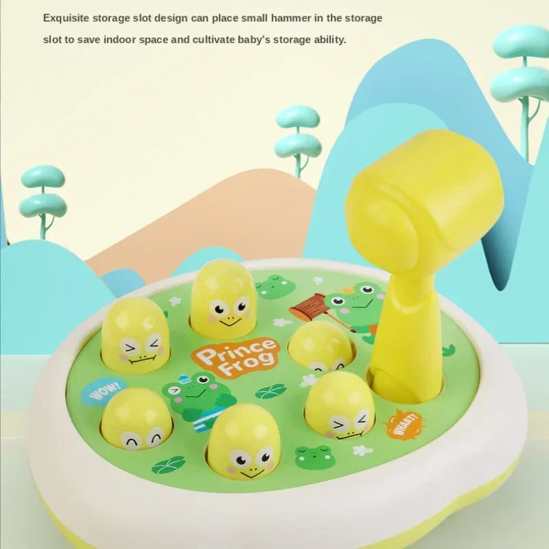 Whac-A-Mole Montessori Baby Toys Educational Animal Theme Knoc
