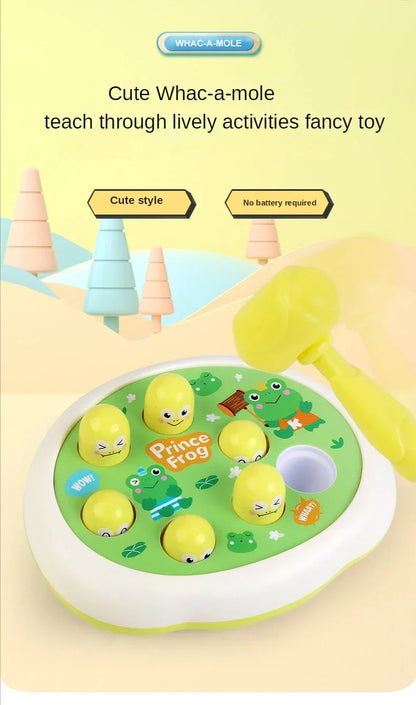 Whac-A-Mole Montessori Baby Toys Educational Animal Theme Knocking