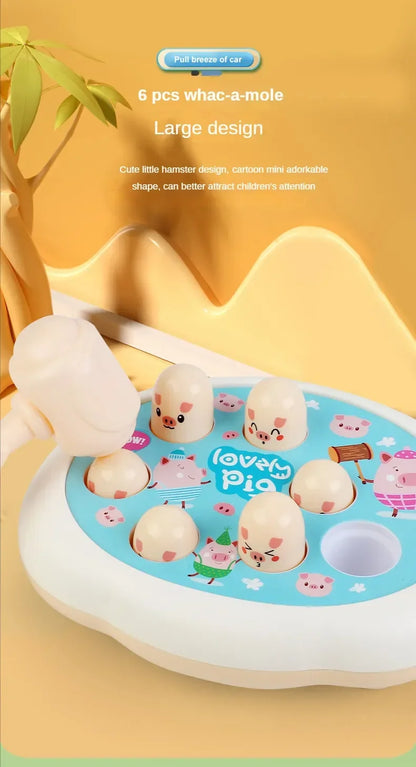 Whac-A-Mole Montessori Baby Toys Educational Animal Theme Knocking