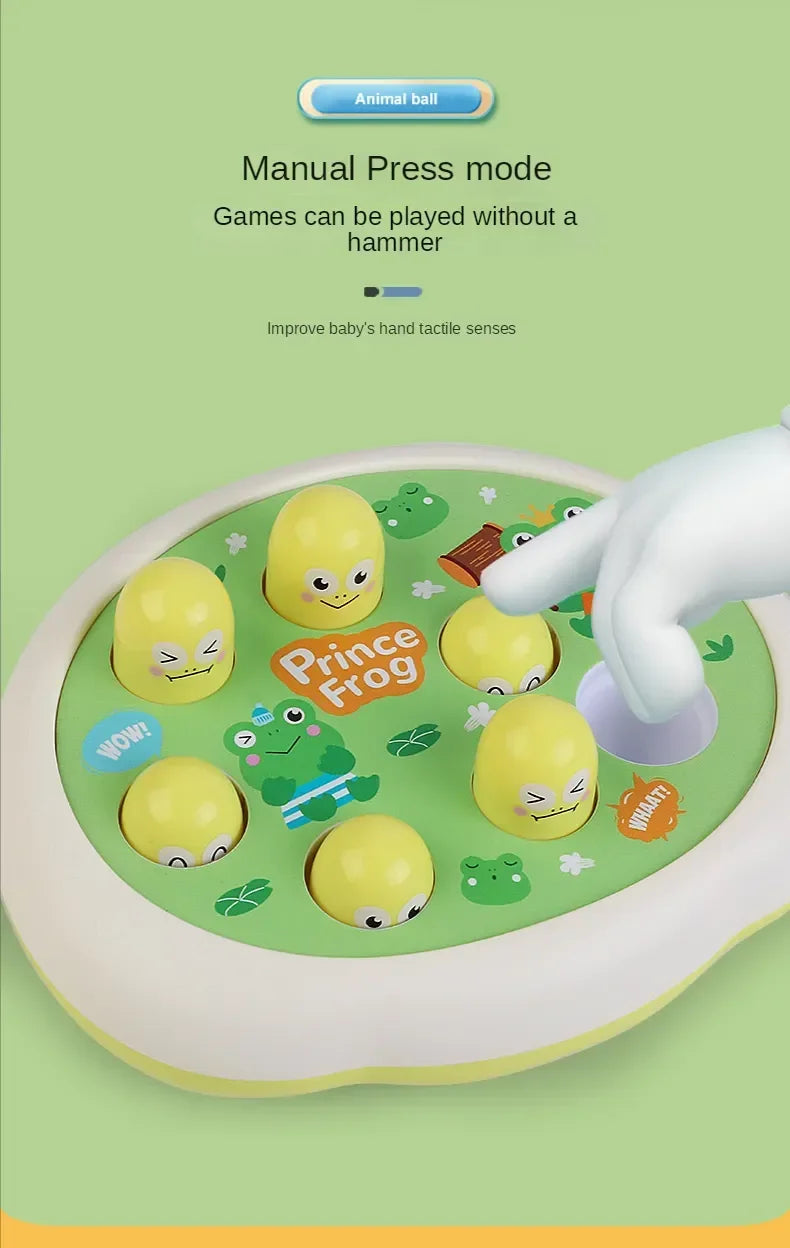 Whac-A-Mole Montessori Baby Toys Educational Animal Theme Knocking