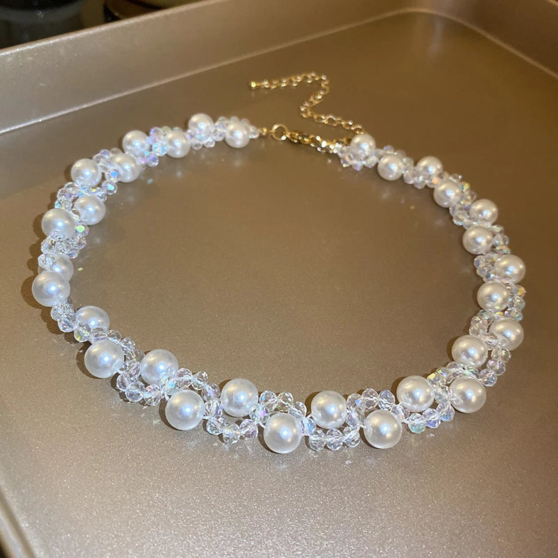 White pearl bracelet


