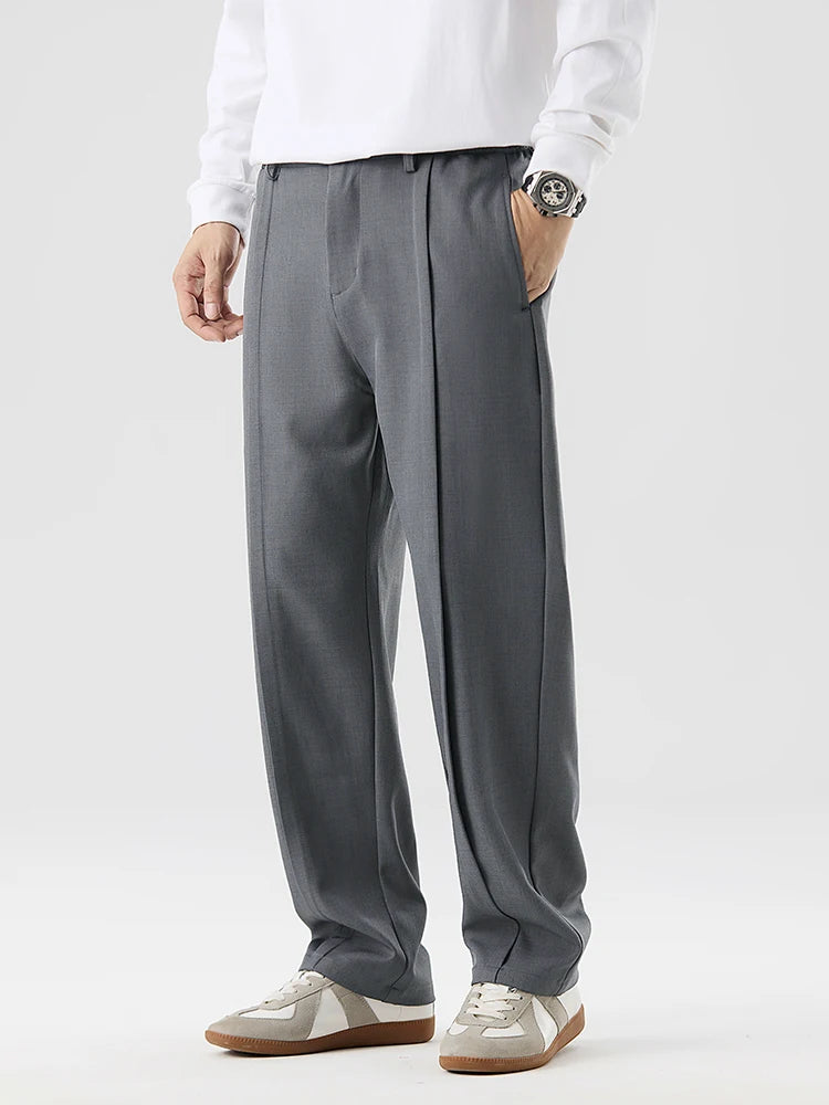 Autumn Korean Wide-Leg Casual Pants
