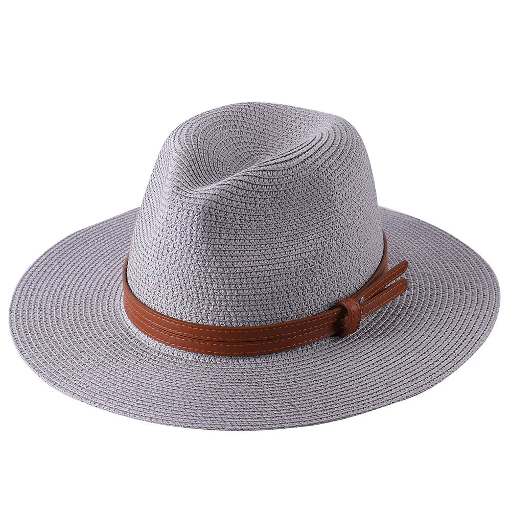 Wide Brim UV Protection Beach Fedora
