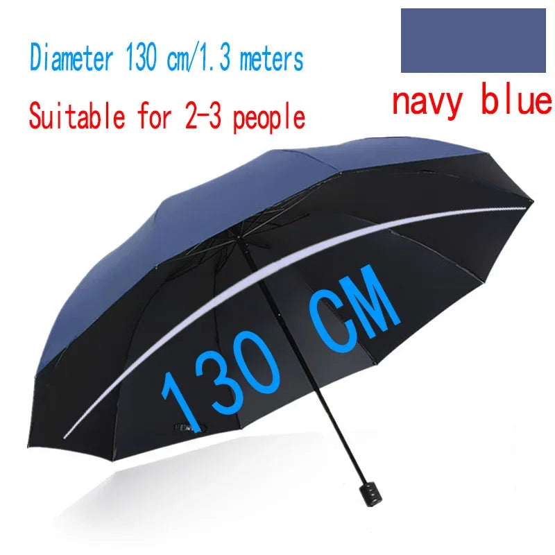 Windproof Double-Folding  golf Umbrella