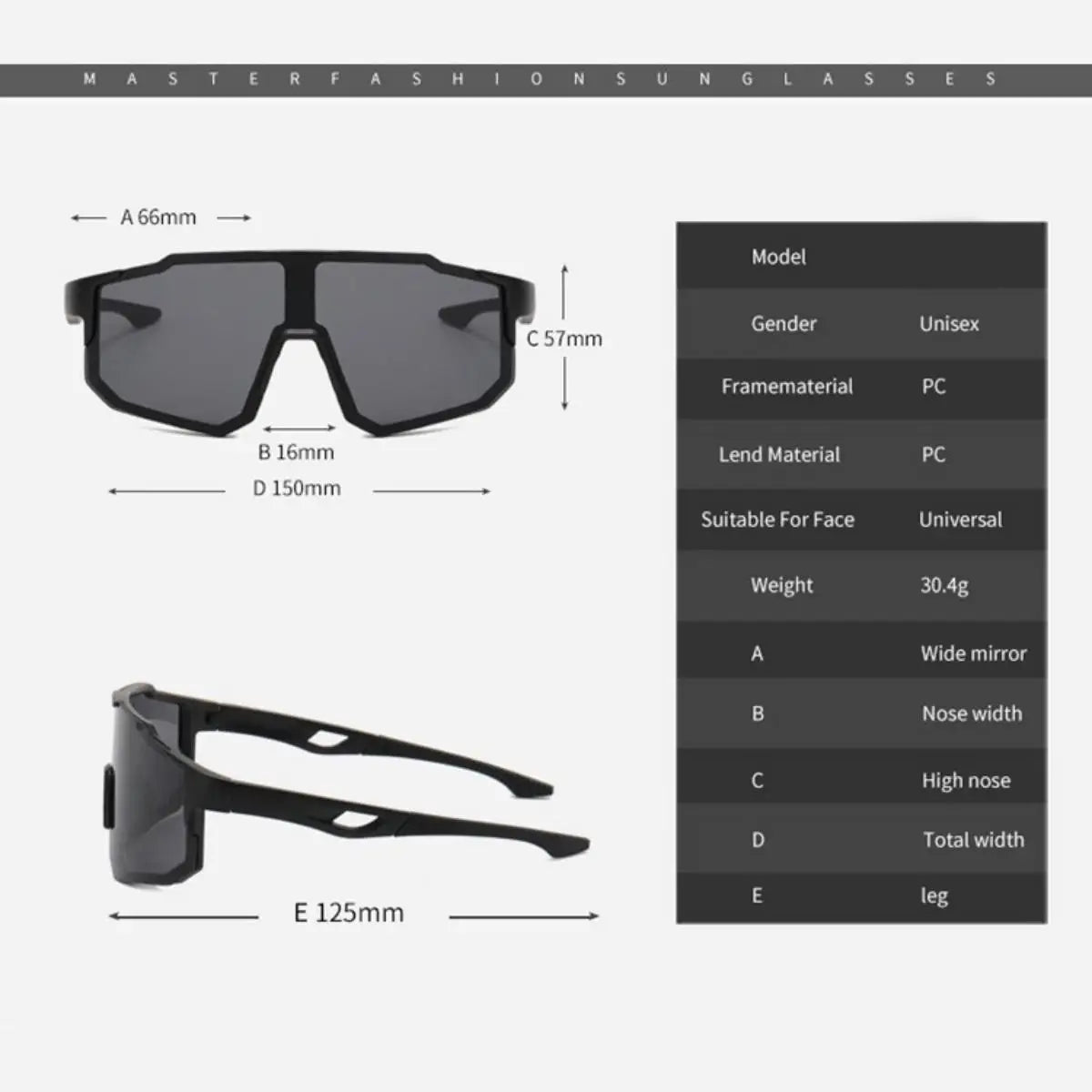 Windproof Anti-Ultraviolet Photochromic Polarized Sunglasses