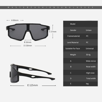 Windproof Anti-Ultraviolet Photochromic Polarized Sunglasses