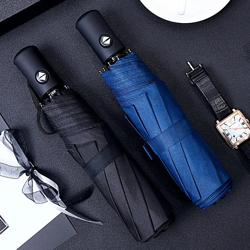 Windproof Auto Luxury UV Protection Umbrella
