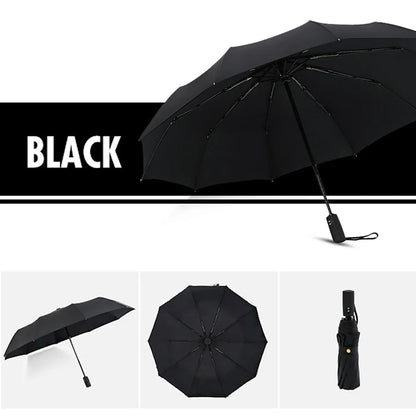 Windproof Double Layer Automatic Resistant Umbrella