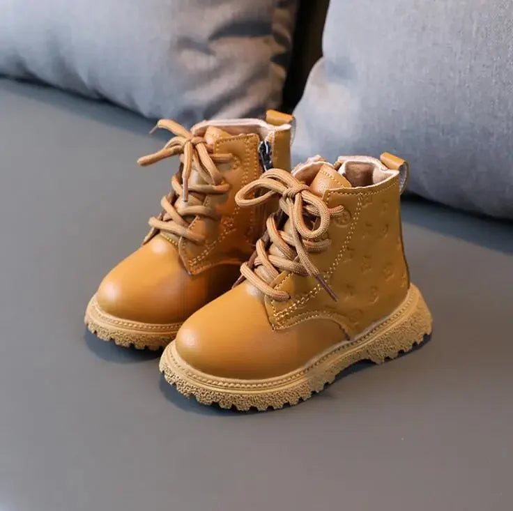 Girls Autumn Winter Plush Children Boots