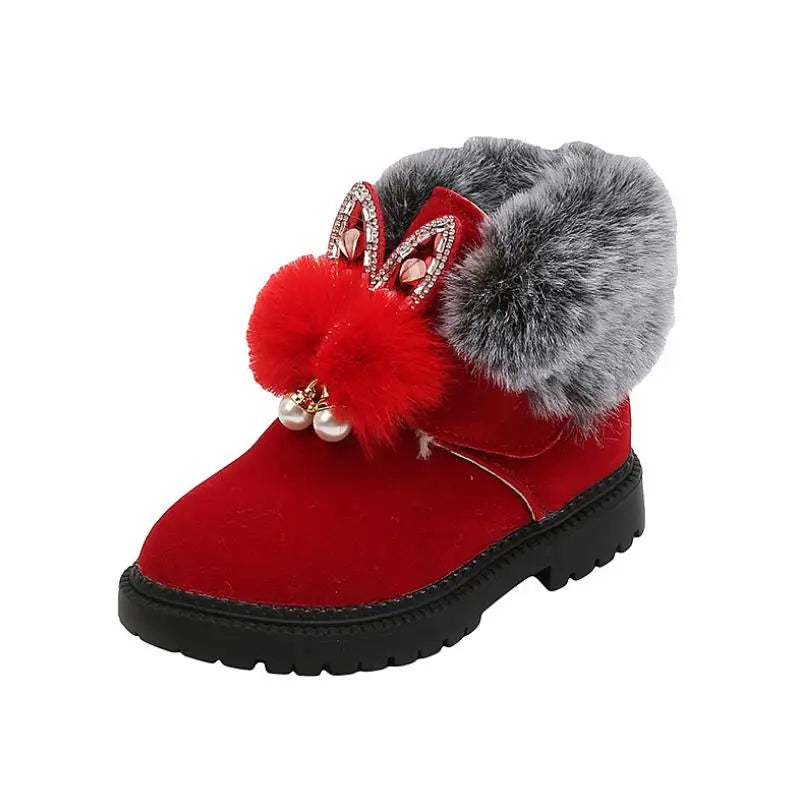 Winter Princess warm Leather Sport Shoes