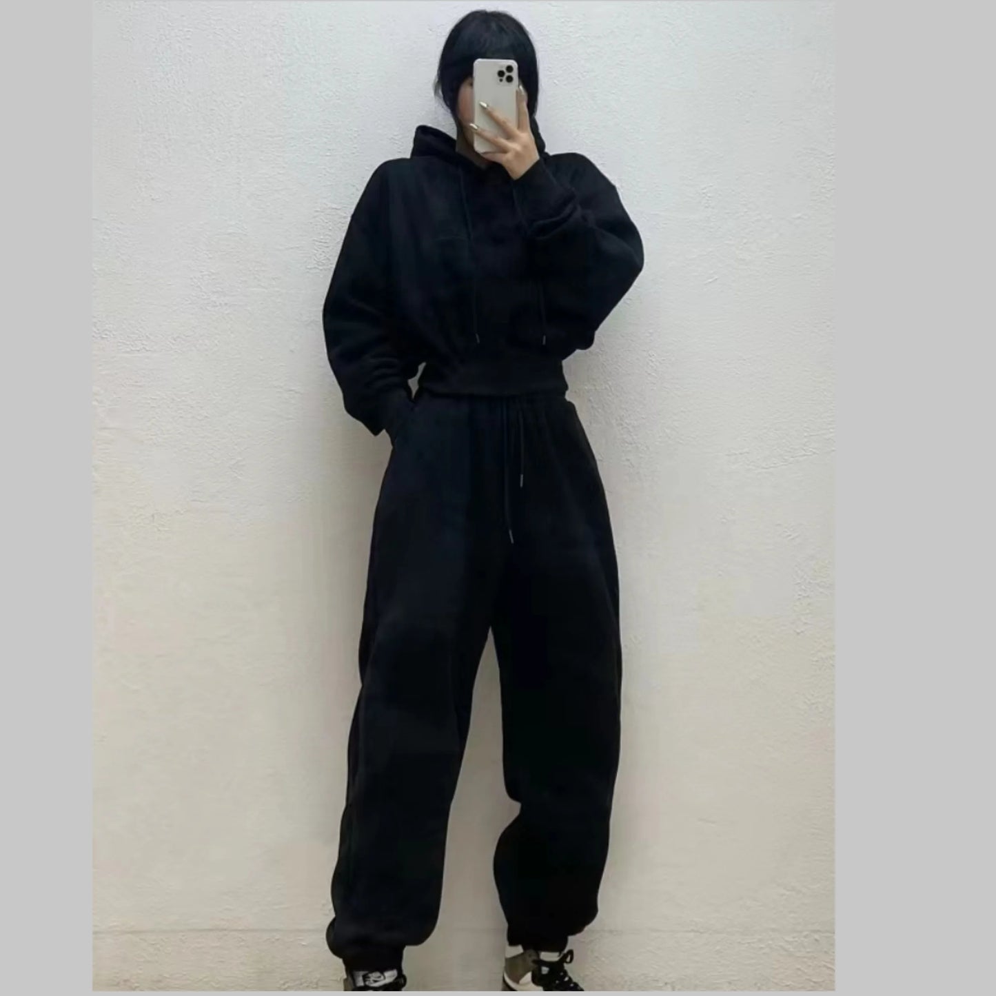 Winter/Spring Women's Fleece Tracksuit Set