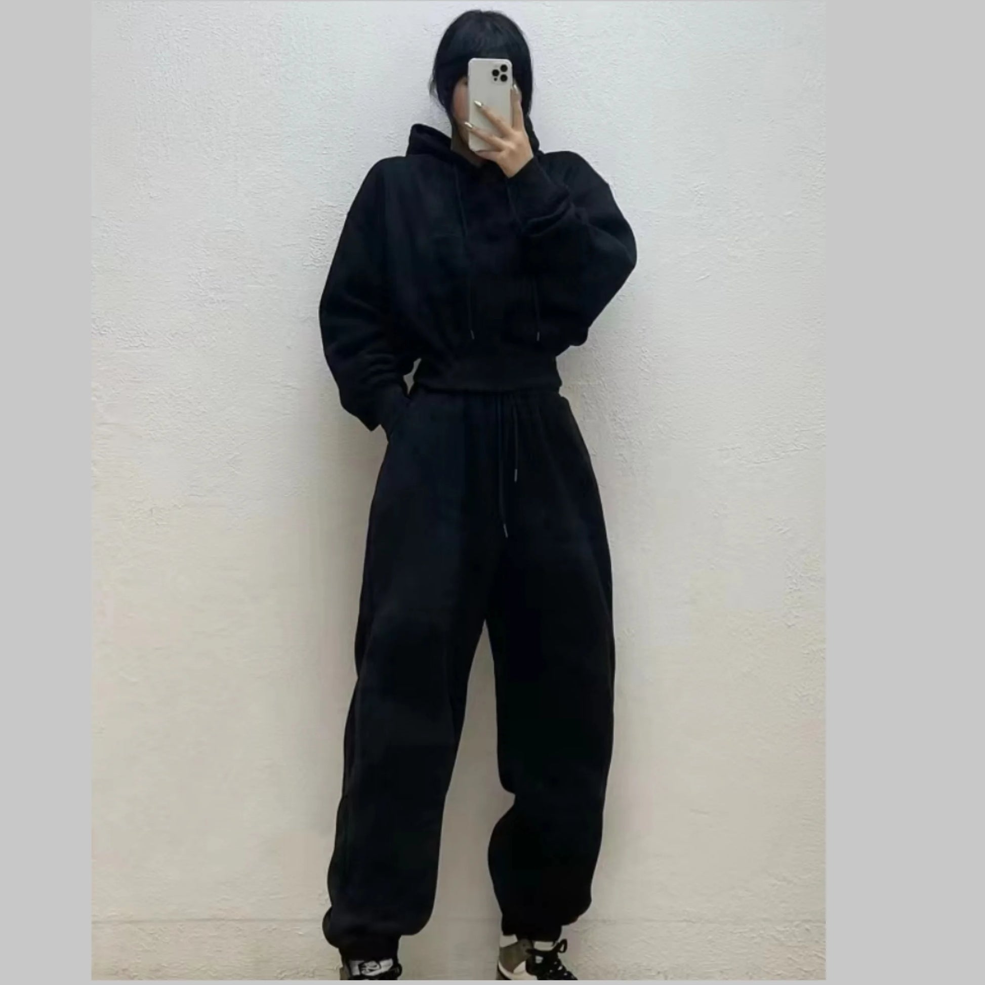 Winter/Spring Women's Fleece Tracksuit Set