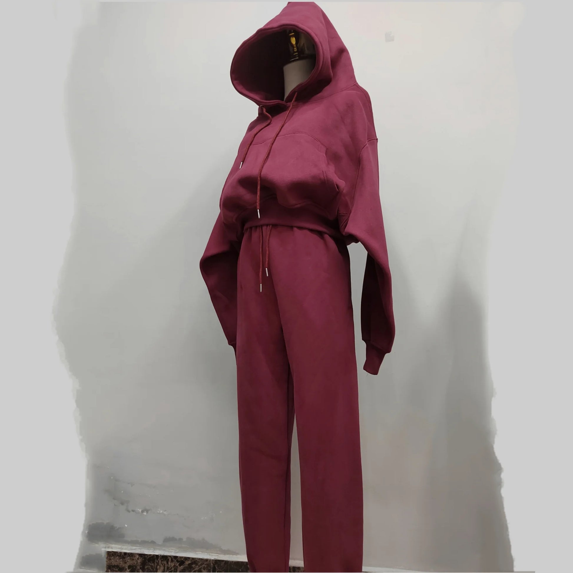 Winter/Spring Women's Fleece Tracksuit Set