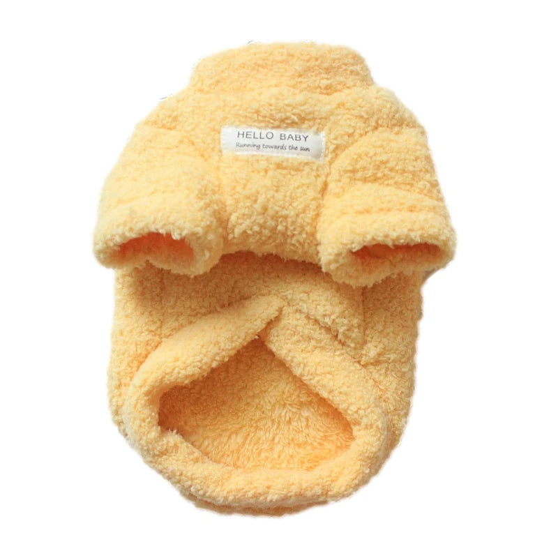 Soft Winter Warm Teddy Small Dog Clothes