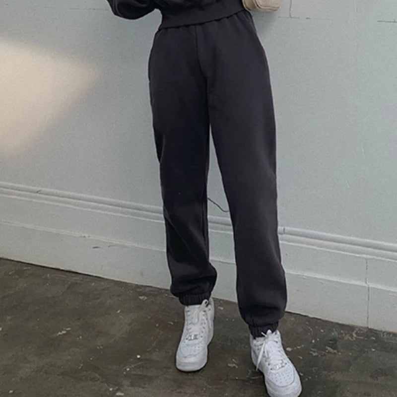 Winter/Spring Women's Fleece Tracksuit Set