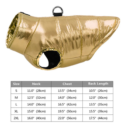 Winter Reflective Harness Waterproof Dog Vest