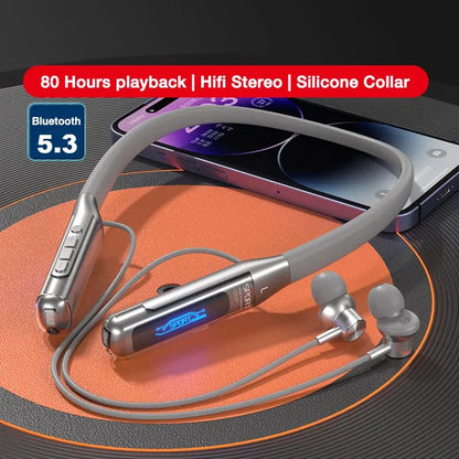 Wireless Bass Stereo Neckband Bluetooth Headphone