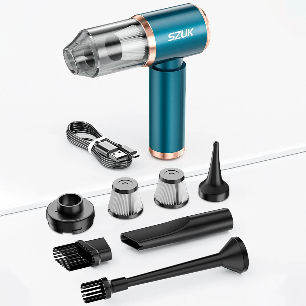 Portable Wireless Car Vacuum with Strong Suction