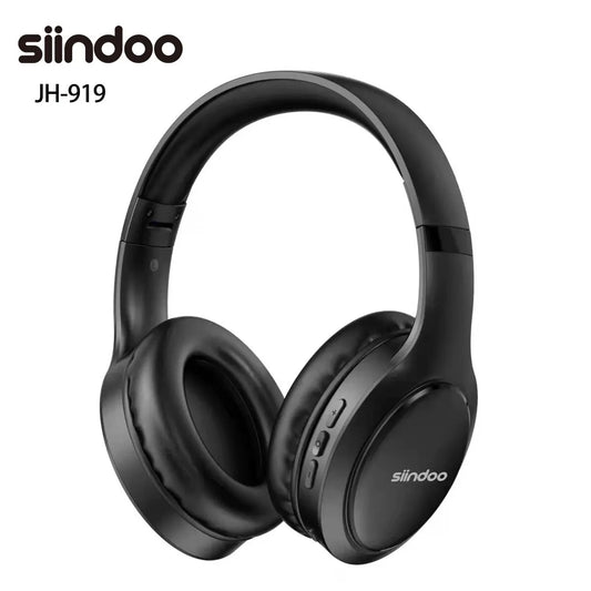 Siindoo JH919 Wireless Headphones- Foldable Stereo with Super Bass
