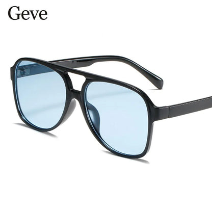 Women's Designer UV 400 Vintage Pilot Sunglasses