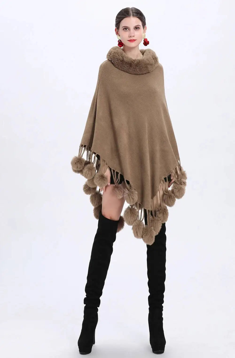 poncho coat
