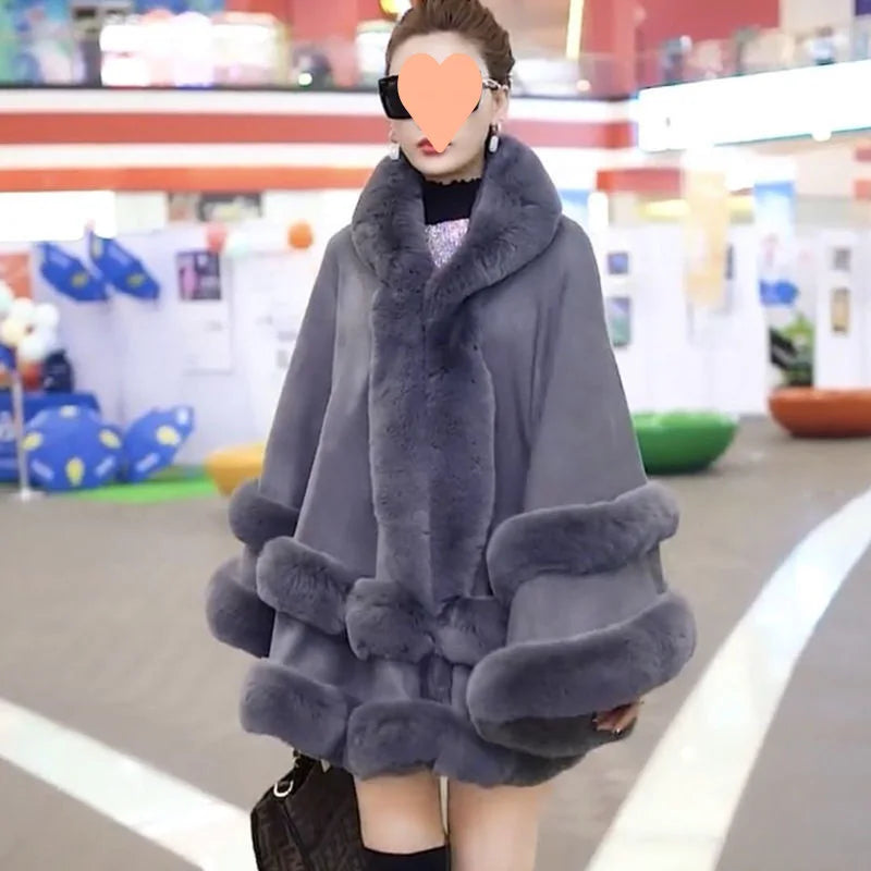 womens fur collar coat
