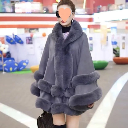 womens fur collar coat
